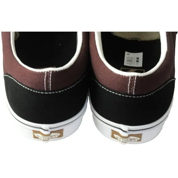 Vans Men's Era Color Block Canvas Black Brown Classic Skate shoes Sizes NIB