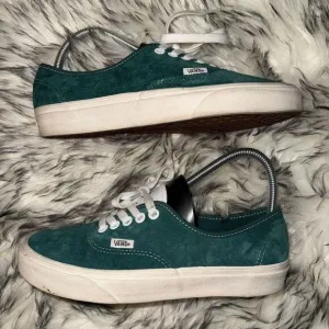 Vans Men's Green and White Trainers