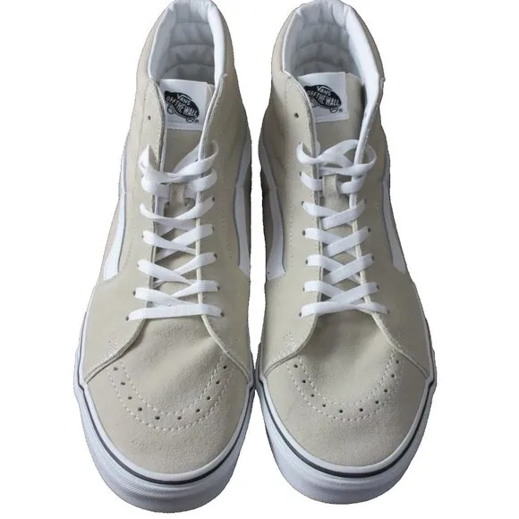 Vans Men's Sk8-Hi Color theory French Oak Beige Canvas Suede shoes Sizes NIB