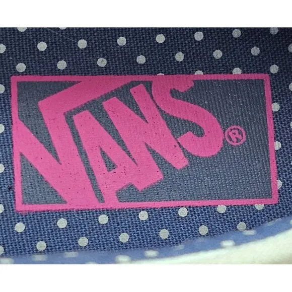 Vans Mint Green Lace Up Canvas Women's Shoes Size 10