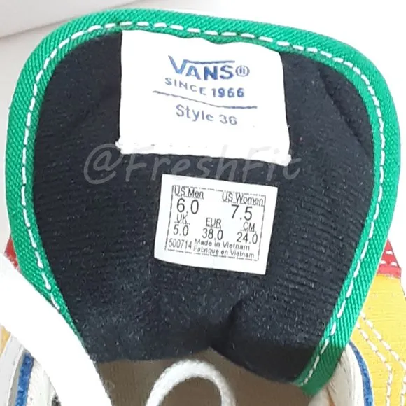 🆕Vans Old Skool 36 DX Anaheim Factory Og Color Mix/Scene As Shoes NWT NWOB