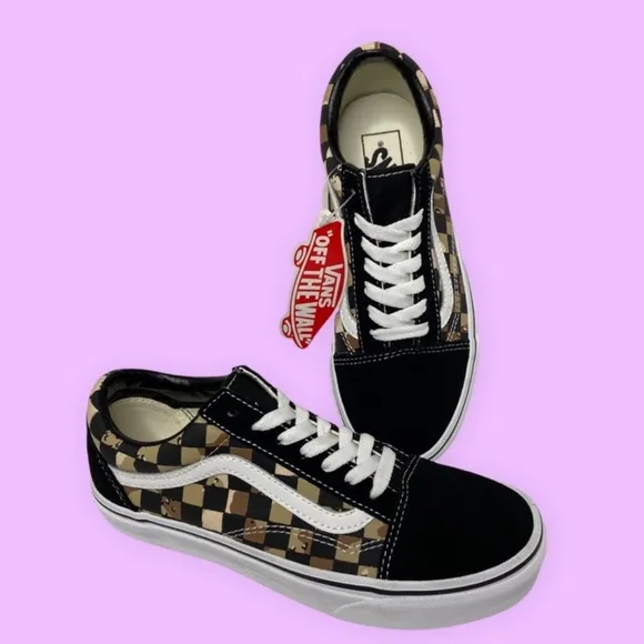Vans Old Skool Camouflage Checkerboard Shoes