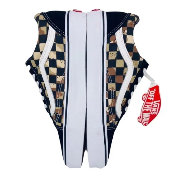 Vans Old Skool Camouflage Checkerboard Shoes