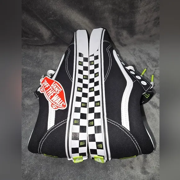 VANS Old Skool In Collaboration With Monster Energy! Very Rare!!!
