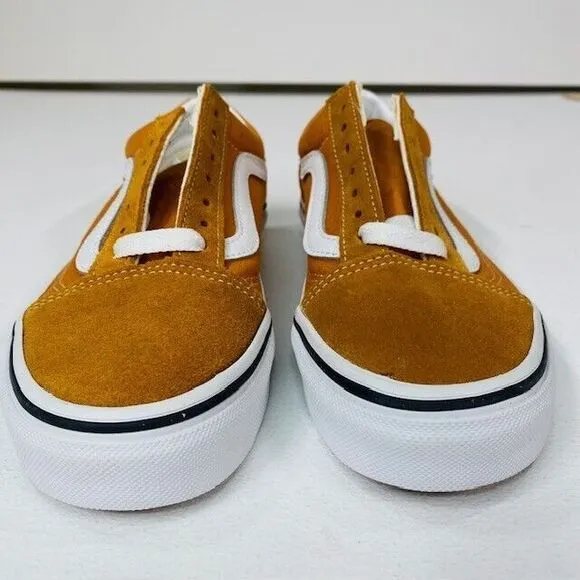 Vans Old Skool Sneakers Desert Sun/True White Shoes‎ Men's Size 3.5 Women's 5