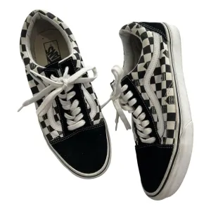 Vans Old Skool Sneakers in Dover Street Market Checkerboard Black White
