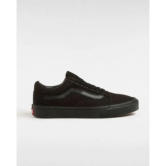 Vans Old Skool VN000D3HBKA Unisex US 8.5 Black Canvas Skateboard Shoes EEE3640