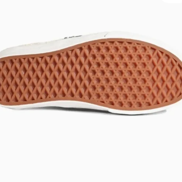 Vans Sherpa (Furry) Checkered Slip-On Shoes
