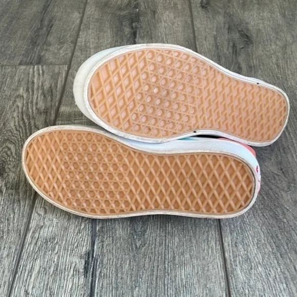 Vans shoes pastel color leather size 7 kids Easter Spring