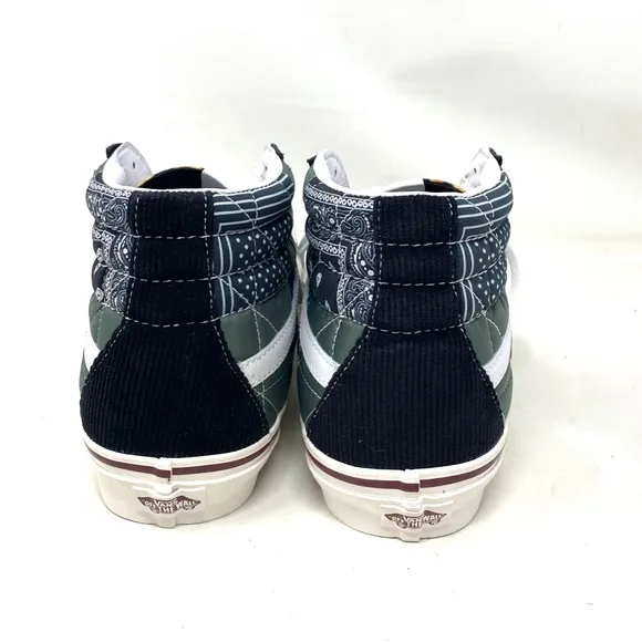 VANS Sk8-Hi 38 DX PW Sneaker Anaheim Canvas Suede Black Multi Men VN0A54FB9GU
