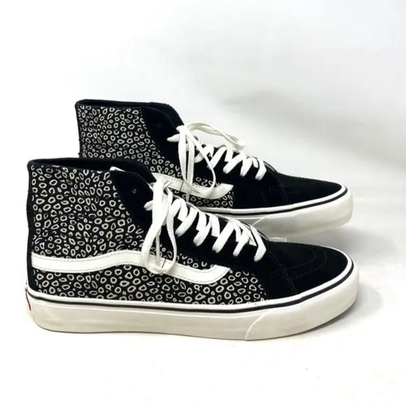 VANS Sk8-Hi Decon Sneakers Canvas Suede Black For Men Skate Shoes VN0A4BX64WM