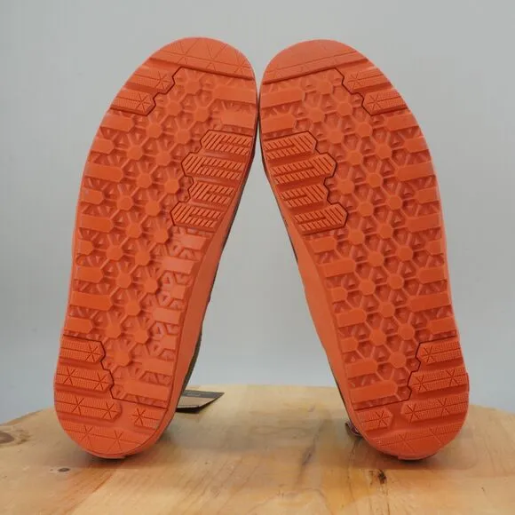 Vans Sk8-Hi Dip MTE-2 Mens Size 11 Shoes Olive Orange Insulated Hiking NEW