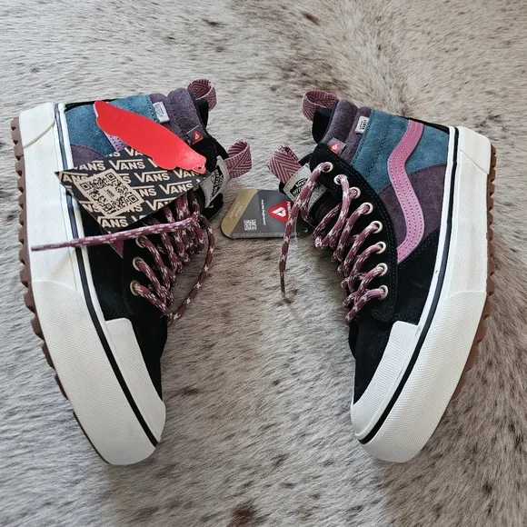 VANS SK8-Hi DR MTE-2 Waterproof Insulated Shoes Grey Women Size 9 (Men 7.5) NEW