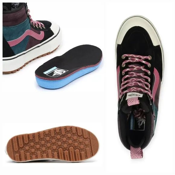 VANS SK8-Hi DR MTE-2 Waterproof Insulated Shoes Grey Women Size 9 (Men 7.5) NEW