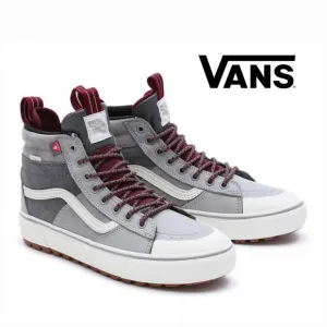 VANS SK8-Hi DR MTE-2 Waterproof Insulated Shoes Grey Women Size 9.5 (Men 8) NEW