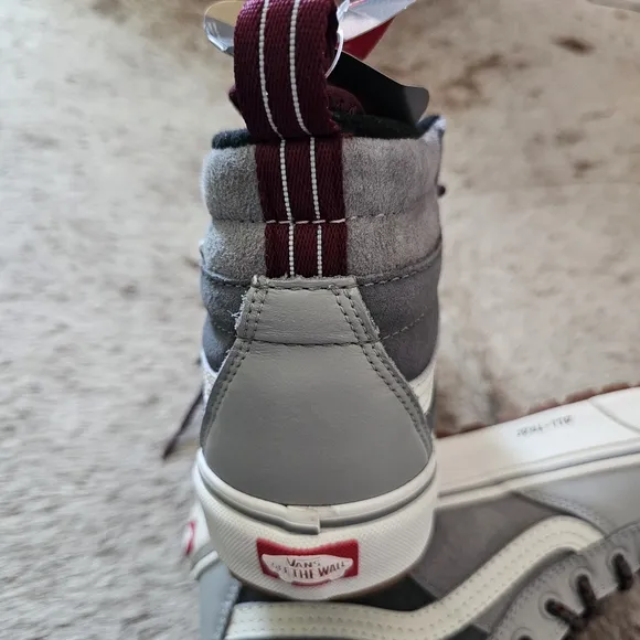 VANS SK8-Hi DR MTE-2 Waterproof Insulated Shoes Grey Women Size 9.5 (Men 8) NEW