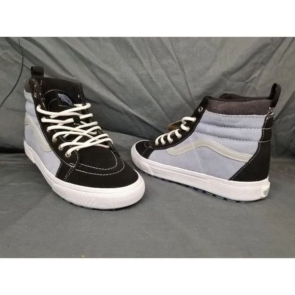 Vans Sk8-Hi Mte-1 Insulated SneakerBoot Suede Blue Boys Size 7 NEW IN BOX!