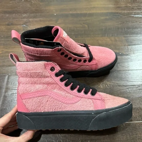 Vans Sk8-Hi Platform Mte in Desert Rose Size 7 Women