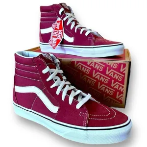Vans Sk8 Hi Shoes Mens Sz 8.5 Apple Butter True White Suede Sneaker