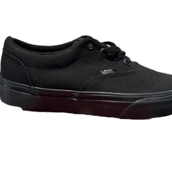 Vans sneakers lace up Black on black Doheny size 11 shoes