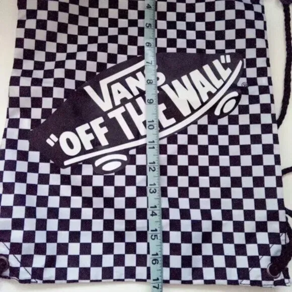 Vans Where's Waldo Red White Stripe Sneakers Size 12K  New Vans Off The Wall Bag