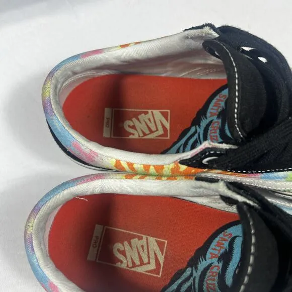 Vans x Santa Cruz Old Skool Pro Tie Dye Skate Shoes Sz Men’s 10.5