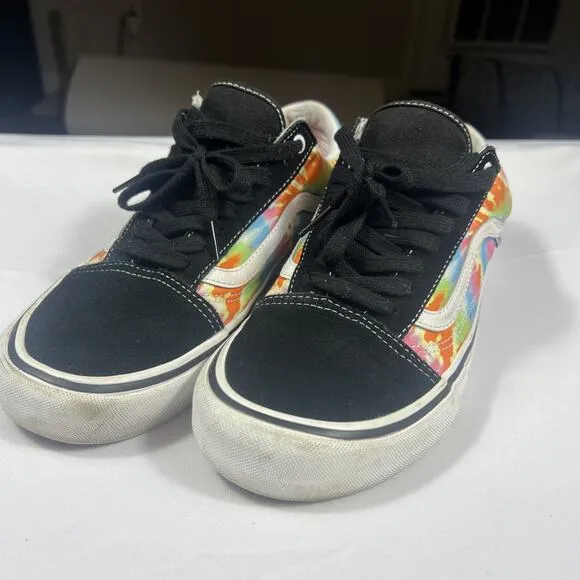 Vans x Santa Cruz Old Skool Pro Tie Dye Skate Shoes Sz Men’s 10.5