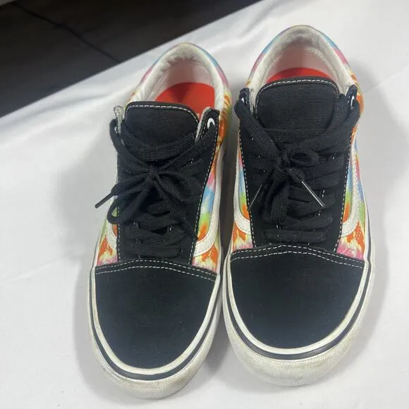 Vans x Santa Cruz Old Skool Pro Tie Dye Skate Shoes Sz Men’s 10.5