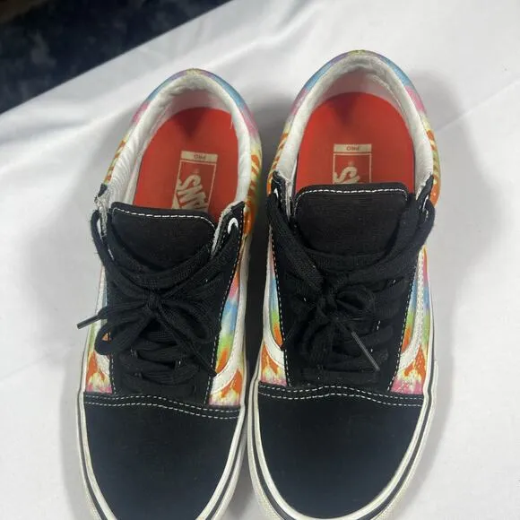 Vans x Santa Cruz Old Skool Pro Tie Dye Skate Shoes Sz Men’s 10.5