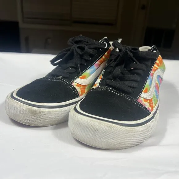 Vans x Santa Cruz Old Skool Pro Tie Dye Skate Shoes Sz Men’s 10.5