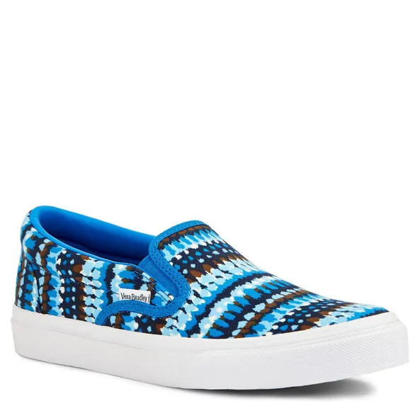 VERA BRADLEY Canvas Slip On Sneakers Shoes