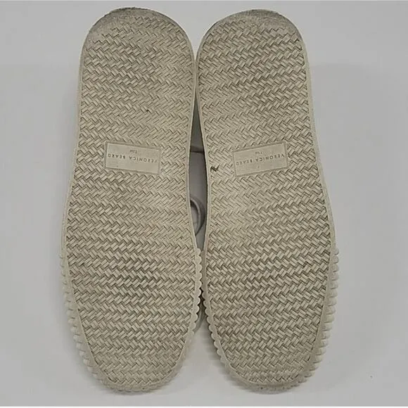 Veronica Beard Parise Leather Trim Sneakers