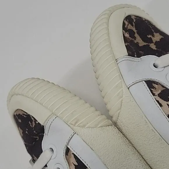 Veronica Beard Parise Leather Trim Sneakers