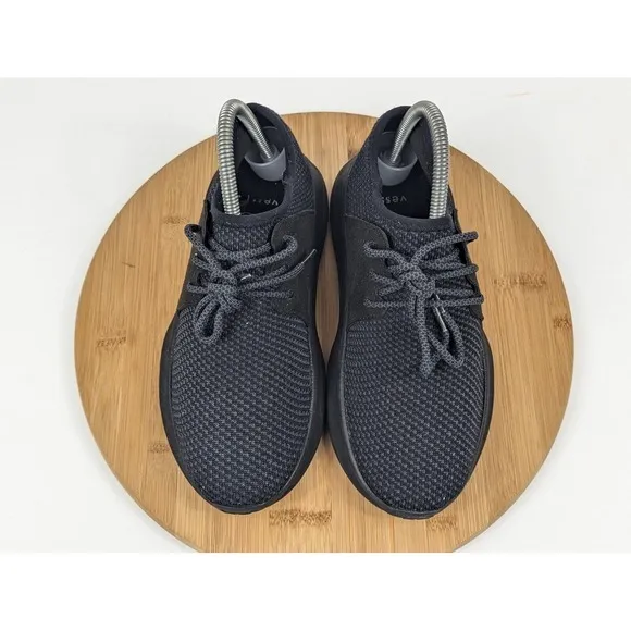 Vessi‎ Size 6 Black Waterproof Shoes Knit Womans Sneakers Outdoor