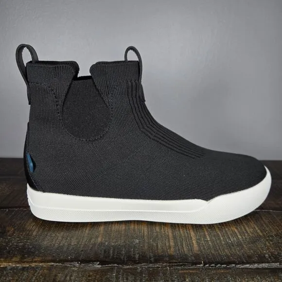 Vessi Weekend Chelsea Womens Size 8 Waterproof Shoes Sneakers Black White