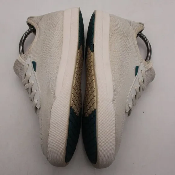 Vessi Weekend Waterproof Sneakers Men's 8 Women's 9 White Knit Low Top Shoes