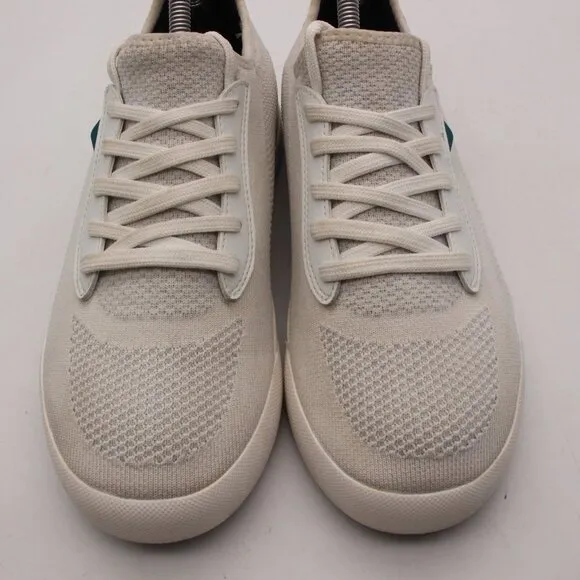 Vessi Weekend Waterproof Sneakers Men's 8 Women's 9 White Knit Low Top Shoes