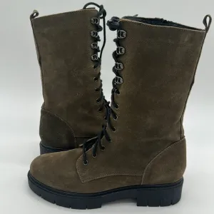 Vince Camuto Magjen Olive Combat Boots