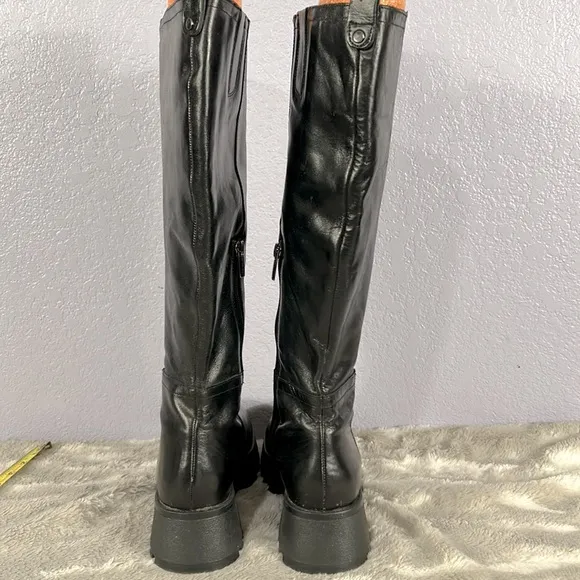Vince Camuto Nettrio black, tall Boots sz 7.5