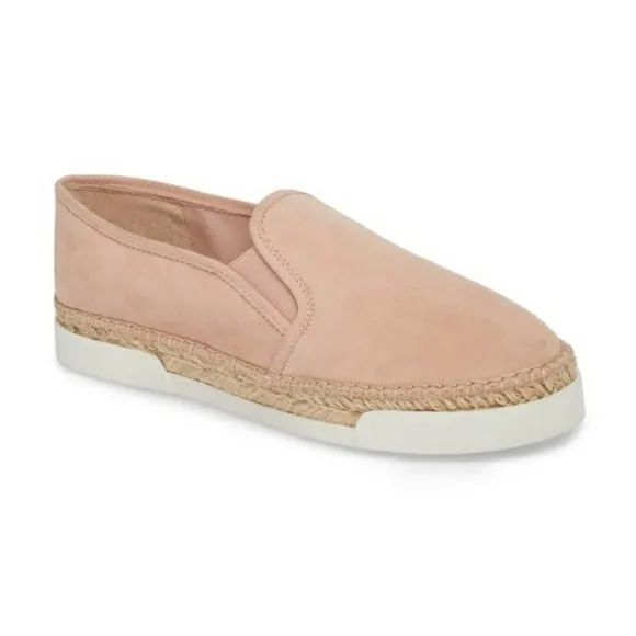 Vince Camuto Tambie Espadrille Slip On Suede Sneakers