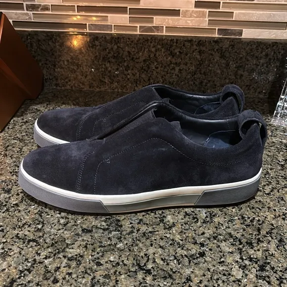 Vince ranger suede slip on sneakers