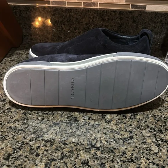 Vince ranger suede slip on sneakers