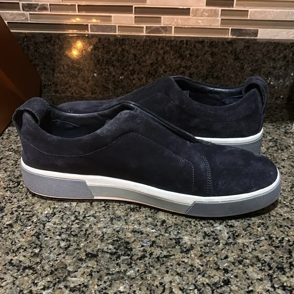 Vince ranger suede slip on sneakers