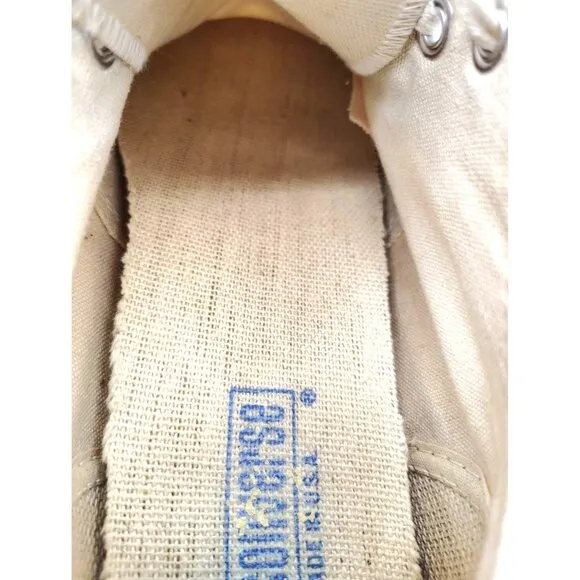 Vintage 1950s Converse All Star Canvas Sneakers Made In USA Mens Size 7.5 Rare