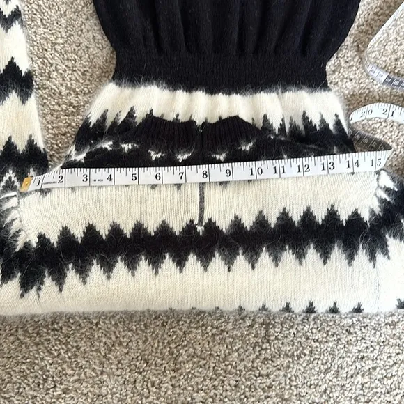 Vintage 70’s Leonard Sunshine Collectors Knits Angora Sweater Dress dry cleaned