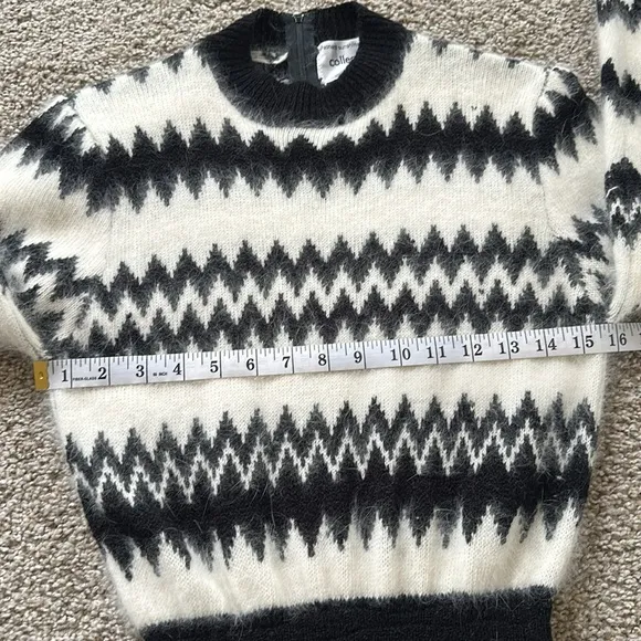 Vintage 70’s Leonard Sunshine Collectors Knits Angora Sweater Dress dry cleaned