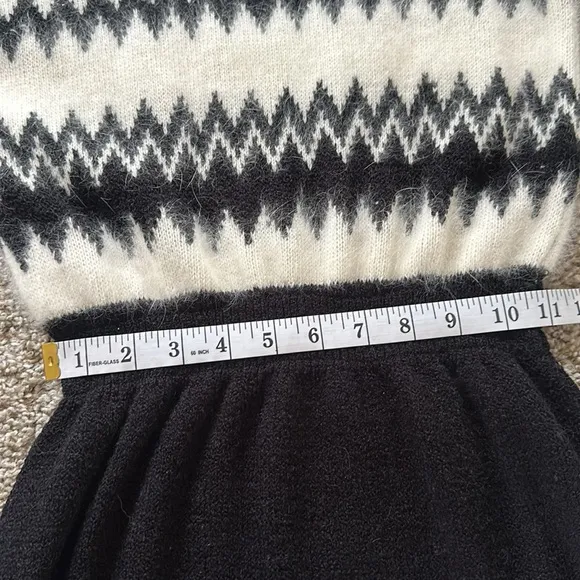 Vintage 70’s Leonard Sunshine Collectors Knits Angora Sweater Dress dry cleaned