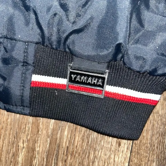 Vintage 80s Quilted Yamaha Snowmobile Ski Jacket