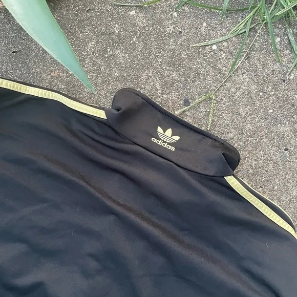 Vintage 90s Adidas Originals 3 Stripe Track Jacket