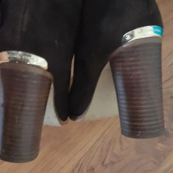 Vintage EUC  M.K. brown suede real leather over the knee boots